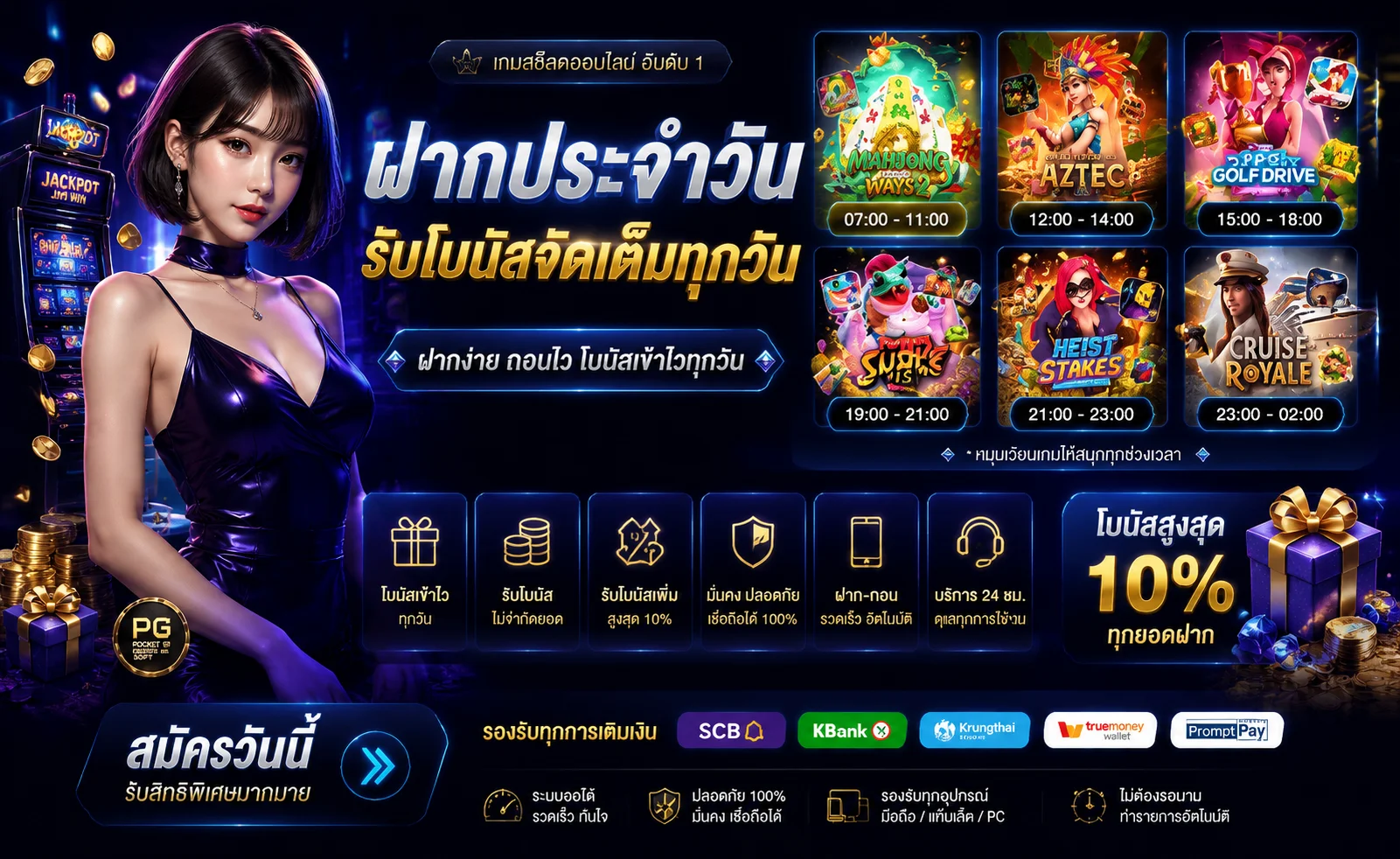 หน้ารวมสล็อตออนไลน์ทุกค่ายบน MARUAY88